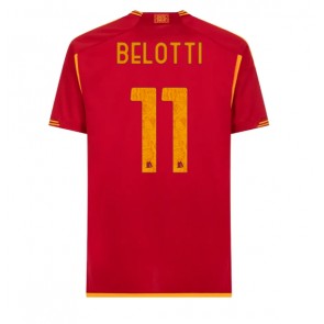 Maillot de foot AS Roma Andrea Belotti #11 Domicile 2023-24 Manches Courte